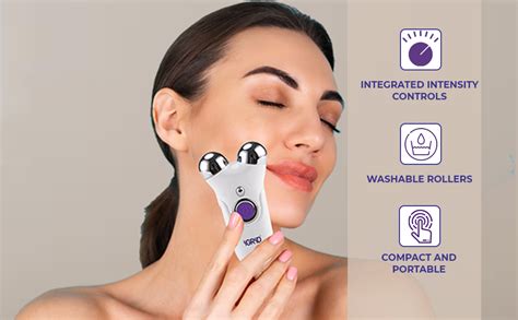 iGRiD 3D Face Massager with Microcurrent Technology, Facial Toning ...