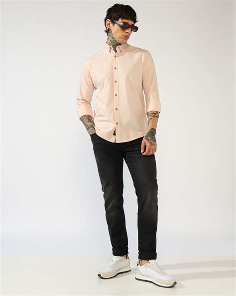 Men's Regular Fit Long Sleeves Oxford Shirt