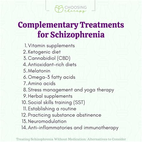 Can Schizophrenia Be Treated Without Medication?