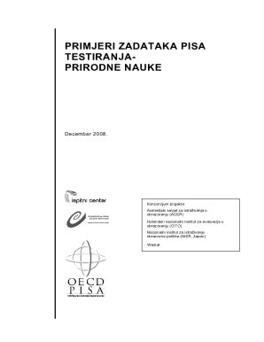 Fillable Online Pisa Test Prirodne1 PDF Fax Email Print - pdfFiller