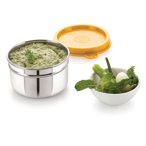 Flex Stainless Steel Airtight Container - 120ML
