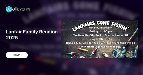 Lanfair Family Reunion 2025, Jimmy Nash City Park!!, Martinsville, 5 ...
