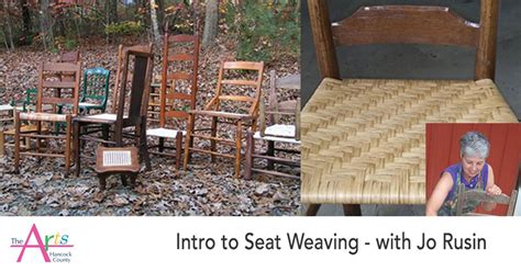 Introduction to Seat Weaving - Jo Rusin - *See Full Dates, 405 Blaize ...