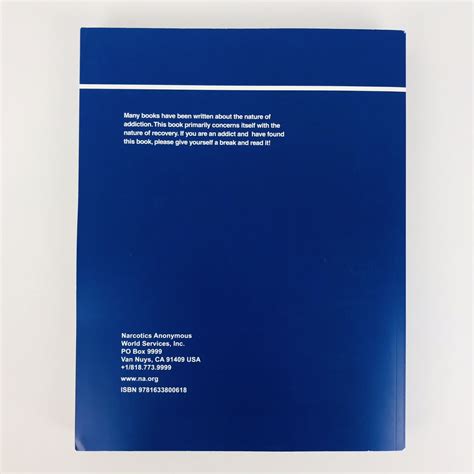 Narcotics Anonymous Books