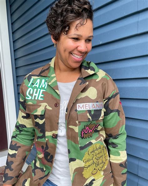 Camo Jacket for Women Women's Camo Jacket Vintage Army Jacket Trendy ...