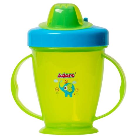 Buy Hard Spout Sipper cup with Twin Handle & Spill Proof Lid- 210ml (1 ...