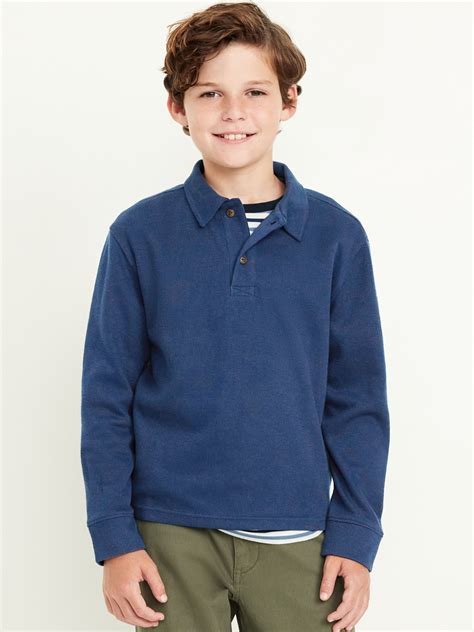 Long Sleeve Polo Shirt For Kids | Old Navy