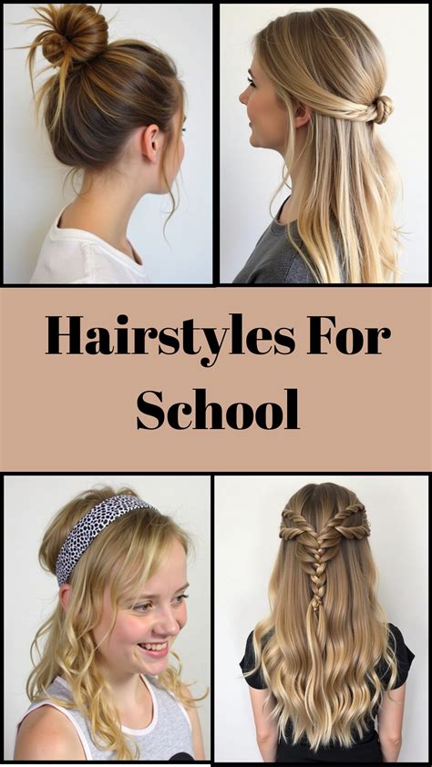 35 Easy Hairstyles For School: Cute, Quick Styles for Every Day ...
