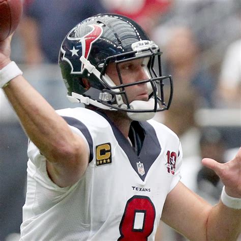 Matt Schaub Reportedly Agrees to Contract Extension with Houston Texans ...