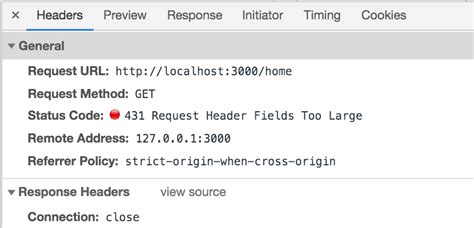 Image result for HTTP Error 431