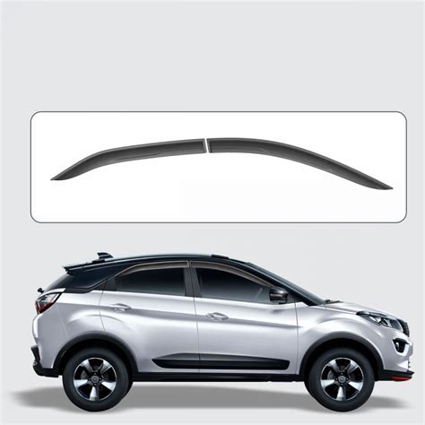 Galio Tata Nexon Window Door Visor - Black