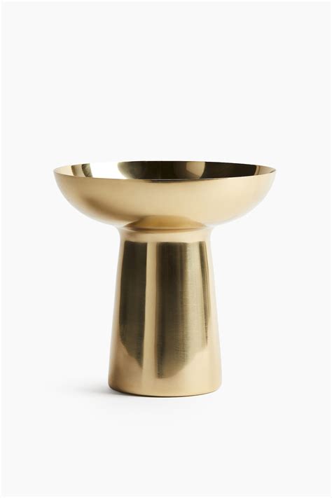 Metal vase - Gold-coloured - Home All | H&M IN
