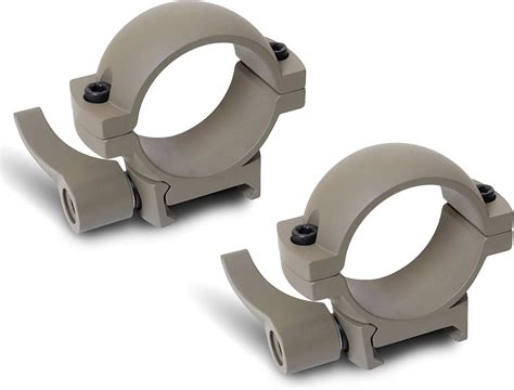 Buy Monstrum Q Series PicatinnyWeaver Scope Rings with Quick Detach ...