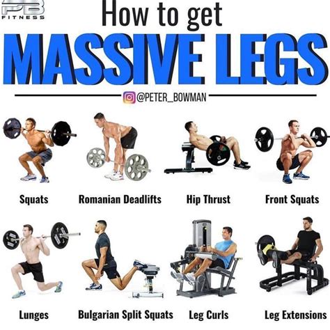 how to get massive legs | Bigger legs workout, Leg and glute workout, Leg workouts gym