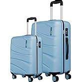 Safari Astra Neo 8 Wheels Set of 2 (Cabin + Medium) Trolley Bags, Hard ...