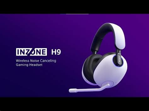 SONY INZONE H9 WH-G900N with Noise Cancellation and 32Hrs Playtime ...