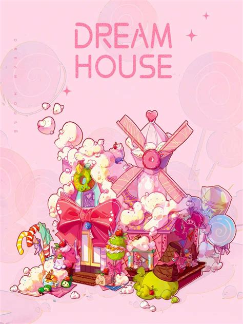 GUDI New Christmas Products Creative Dream Fairy Tale Coffee House ...