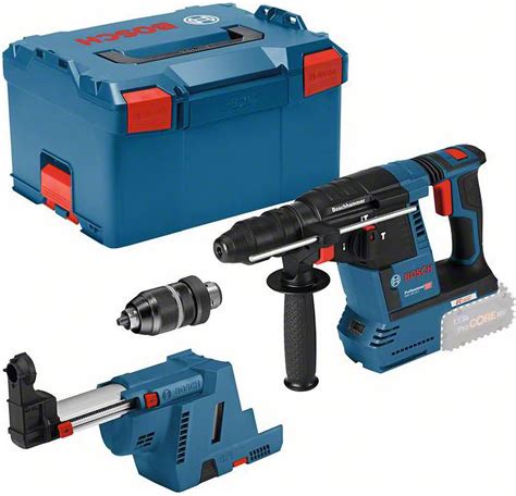 Bosch Akku-Bohrhammer mit SDS plus GBH 18V-26F + GDE, L-BOXX : Amazon ...