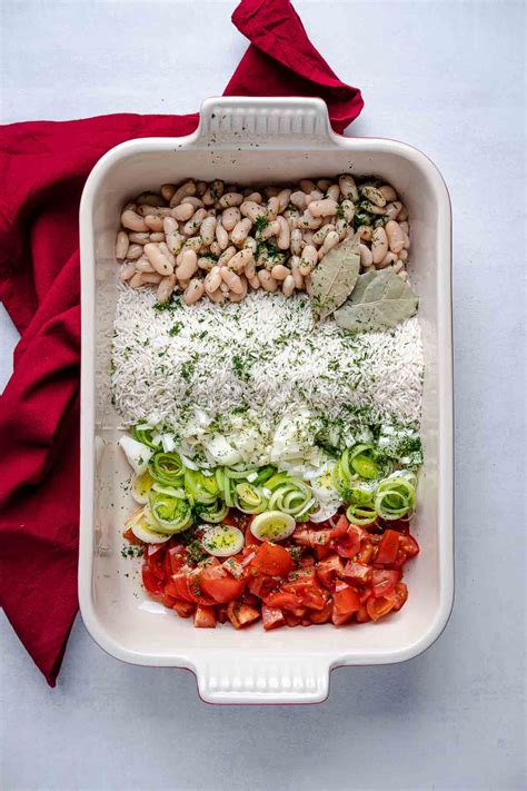 Cremiger gebackener Zitronen-Reis mit Dill - Schnelle & einfache Rezepte