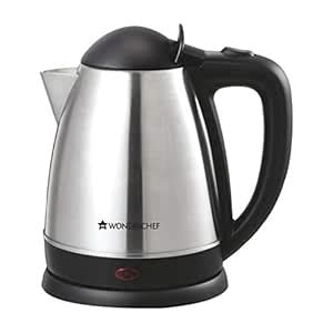 Wonderchef Prato 1.5-Litre Electric Kettle (Silver/Black) : Amazon.in ...