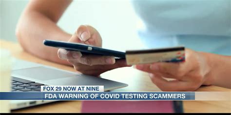 BBB and FDA warn of COVID-19 tests scams