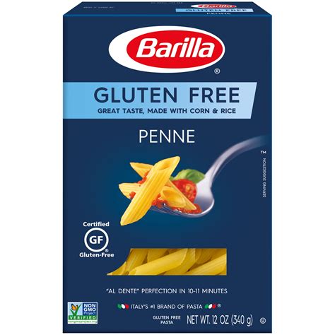 Barilla® Gluten Free Pasta Penne 12 oz - Walmart.com - Walmart.com