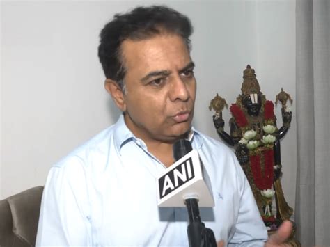 “Your words won't dim KCR's legacy”: KT Rama Rao slams Telangana CM ...