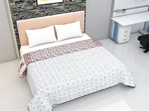 Jaipur Dohar - Hand Block Printed Quilts, Blankets, Dohar and Bedsheet