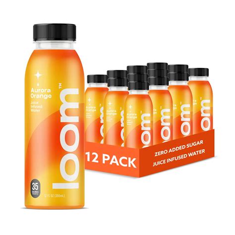 Amazon.com : Aurora Orange Juice Drinks by Loom, Low Sugar Juice, Real ...