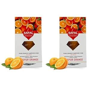 SAFAL Camphore Cone | Camphor Cones for Home | Pack of 2 | kapoor cone ...