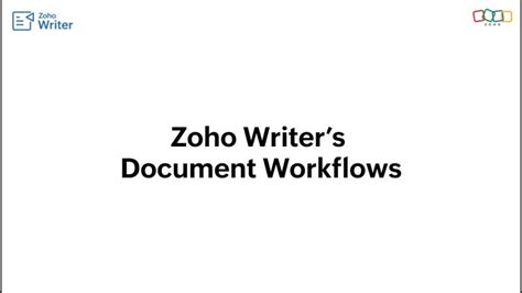 Zoho Writer Overview 的图像结果