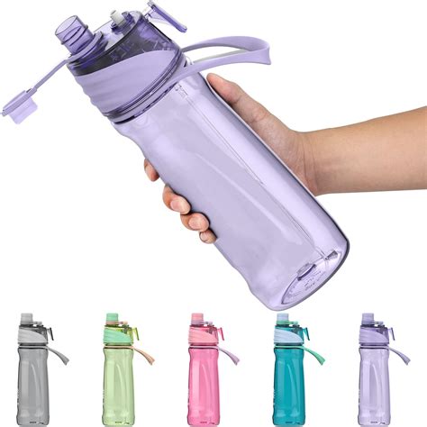 Healter 950ml Misting Water Bottle with Spray Mist for Outdoor ...