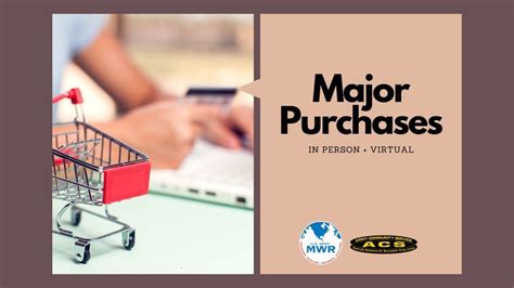Major Purchases Class, ACS Auditorium, 7117 Baltzell Avenue, Building 7 ...