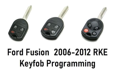 Programming KeyCode Ford Fusion 2015 的图像结果