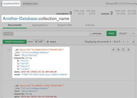 MongoDB Compass Filter Examples 的图像结果