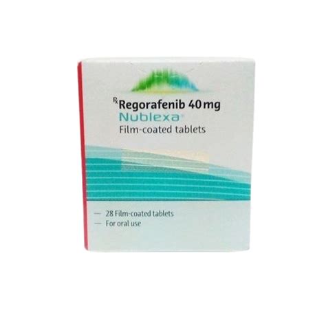 Buy Nublexa 40mg - Regorafenib Film-coated Tablets Online, Nublexa 40mg ...
