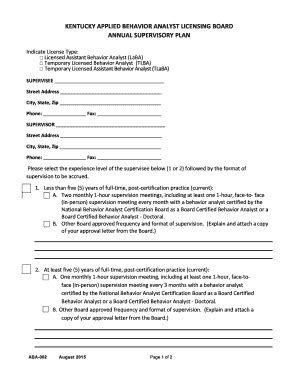Fillable Online aba ky revised Annual Supervisory Plan 8-5-15docx - aba ...
