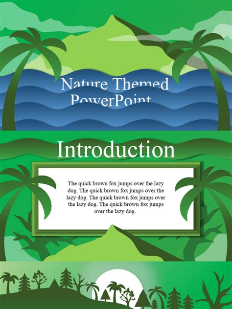 Nature PowerPoint Slides Design 的图像结果