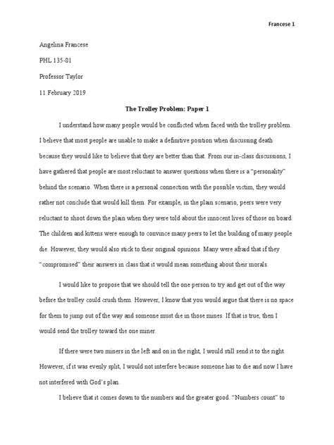 Image result for Trolley Problem Loop