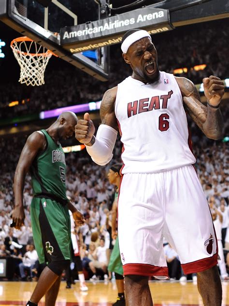 Miami Heat Lebron LeBron James Brings Out Nike LeBron X (10) Elite