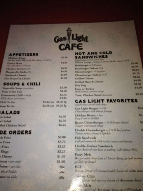 Gaslight Coffee Roasters Menu at Jimmy Ashman blog