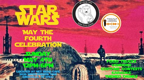 Star Wars May the Fourth Celebration at Hey Bear Cafe, HEY BEAR CAFE ...