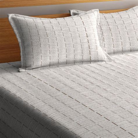 Buy PORTICO Melange Printed 3-Pc. King Size Bedsheet Set- 274 X 274 cm ...