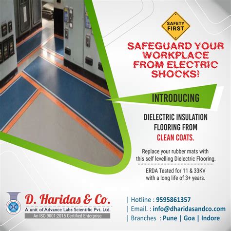 Dielectric Insulation Flooring - D. Haridas and Company
