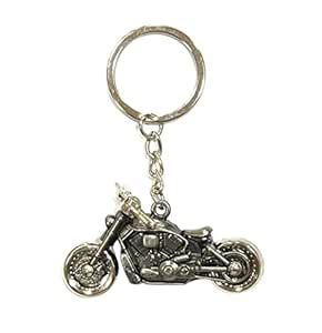 AUGEN Premium Bike6 Silver Stainless Steel Keychain Metal For Gifting ...