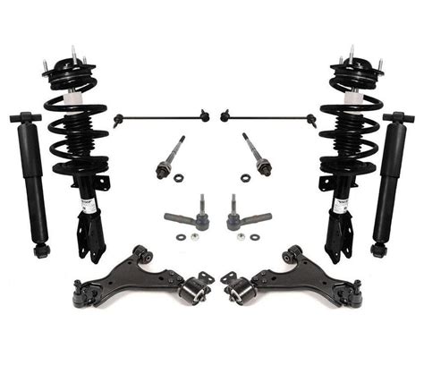 Buy Front Struts Suspension Chassis 12PC Kit for Chevrolet Traverse 3 ...