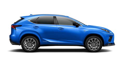 2021 Lexus NX Hybrid F Sport Black Line Is Actually Blue as the Aegean Sea - autoevolution