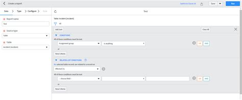 Image result for Creating Report in ServiceNow