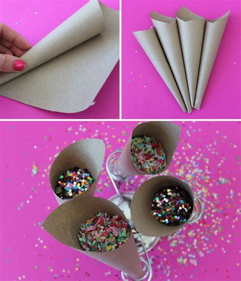 Image result for Confetti Cones Tutorial