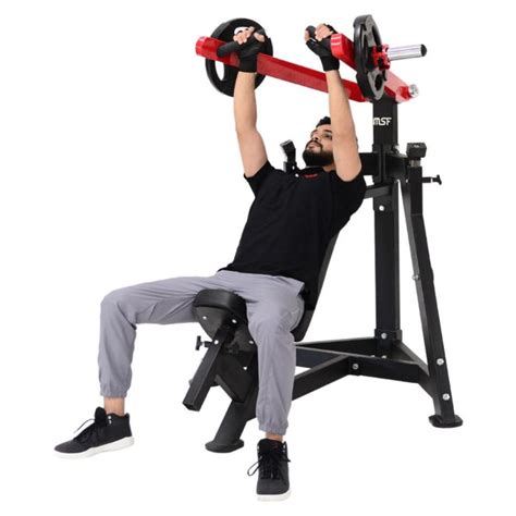 Incline Chest Press Iso Lateral Plate Loaded (Alpha) — MSFFIT